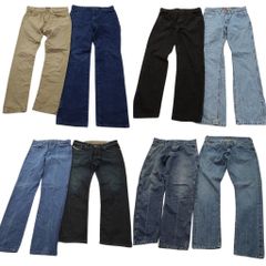 古着卸 まとめ売り ブランド デニムパンツ 8枚セット ( メンズ 38