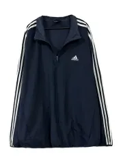XL ADIDAS アディダス 3本線 ハーフジップ プルオーバー アノラックのサムネイル