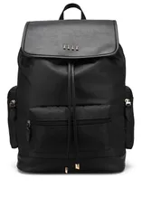 エル レディース バッグ バックパック・リュックサック ELLE Wayfarer 23L Monogram Travel Backpack Black ブラックのサムネイル