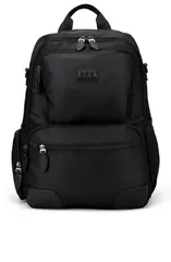 エル レディース バッグ バックパック・リュックサック レザー ELLE Voyage 20L Twill and Vegan Leather Backpack Black ブラックのサムネイル