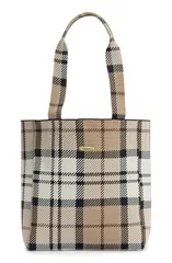 バブアー レディース バッグ Barbour Layla Tartan Shopper Bag Rosewood Tartanのサムネイル
