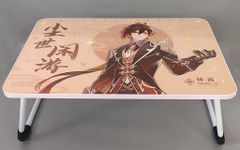 未使用　原神 鍾離 折りたたみテーブル 浮世閑歩　机　デスク 中古】雑貨 鍾離(浮世閑歩) 折りたたみテーブル 「原神」 - メルカリ