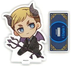 [Used] Acrylic Stand・Acrylic panel Erwin Smith Mini character acrylic Stand Angels and Demons Version Attack Titan POP UP SHOP in PRINCESS CAFE”
