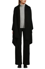 ランズエンド レディース アクセサリー マフラー・ストール・スカーフ Lands End CashTouch Shawl Wrap Black ブラックのサムネイル