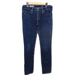 エージー AG デニム ジーンズ パンツ スキニー ストレッチ ウォッシュ加工 ジップフライ 25R 紺 インディゴ /TTのサムネイル