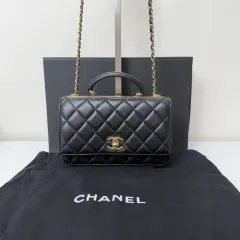 OS CHANEL トレンディ CC トップスハンドル WOC チェーンバッグのサムネイル