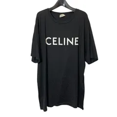 【中古】 CELINE セリーヌ ルーズ Tシャツ / コットンジャージー 2X681671Q.38AW サイズXXL ブラック 半袖 Tシャツ 25014049 RDのサムネイル