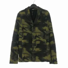 ダブルジェイケイ wjk Switch Camouflage JK 迷彩 カモフラ ショールカラー ウールジャケット ブルゾン 長袖 M カーキ 2145 jd08oaのサムネイル