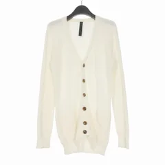 ダブルジェイケイ wjk gauze border washable knit cardigan ニットカーディガン セーター 長袖 M ホワイト 白 6802 kc49bのサムネイル