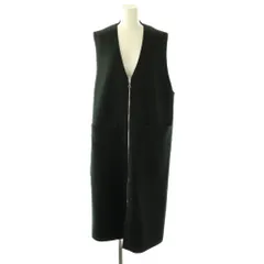 アドーア ADORE 24SS スキューバジャージージャケット ロング ジップアップ 38 ブラック /HK ■OSのサムネイル