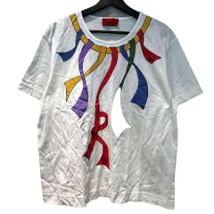 ロベルタディカメリーノ Roberta di Camerino Ｔシャツ プリント カットソー 半袖 40 ホワイト ■GY06のサムネイル