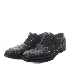 チャーチ church's BURWOOD MET BLK POLISHED ウィングチップシューズ ドレスシューズ レザー 37 ブラック /YO13 のサムネイル