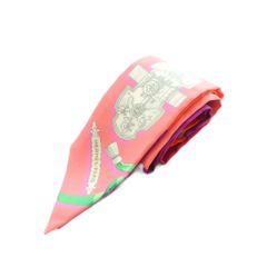 HERMESエルメス ツイリー ビンガタ シルクスカーフ 和柄 琉球紅型 沖縄