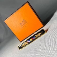 美品 GUCCI グッチ インターロッキングG GGロゴ レッド＆ゴールド