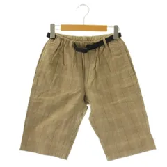 エーグル AIGLE チェックハーフパンツ コットン ベージュ /CX ■GY66のサムネイル