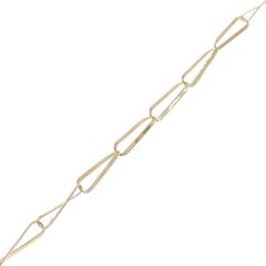 K18 デザインリンクブレスレット 16cm 3.85g ボリューム 新品 - メルカリ