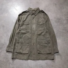 GQ6236◇BANANA REPUBLIC : 80’s サファリジャケット バナナタグ◇XL◇カーキ バナナリパブリック  ミリタリー エポレット 長袖のサムネイル