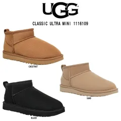 UGG(アグ)レディース クラシック ウルトラ ミニ  ブーツ ムートン シープスキン スエード アンクル丈 プルタブ ギフト W CLASSIC ULTRA MINI 1116109のサムネイル