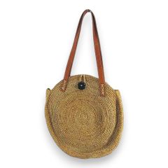 ヨリ yori コットンパフスリーブニット カットソー 七分袖 F 白