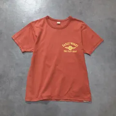 GQ6242◇THE FLAT HEAD : EARY WORKS Tシャツ◇36◇オレンジ系 フラットヘッド 半袖のサムネイル