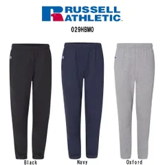 (SALE)RUSSELL ATHLETIC(ラッセル アスレティック)スウェットパンツ 長ズボン ドライパワー 無地 ロゴ ワンポイント リラックスフィット カジュアル メンズ 029HBM0のサムネイル