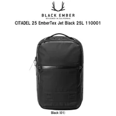 (SALE)Black Ember(ブラックエンバー)シタデル バックパック デイパック リュック 多機能 PC 収納 無地 防水 はっ水 ビジネス ブラック CITADEL 25L 110001のサムネイル