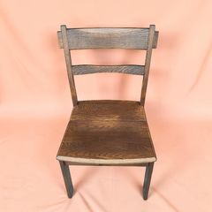 4脚】ニトリ 折りたたみチェアボブティル MBR 木目調 DIY 椅子 - メルカリ