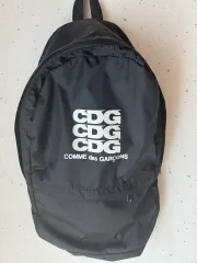 COMME des GARCONS CDG ロゴ ブラック バックパックのサムネイル