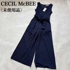 ☆★未使用品★☆ 【CECIL McBEE】セシルマクビー ノースリーブコンビネゾン サロペット オールインワン サイズM MR-17のサムネイル