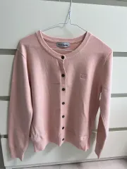 Acne studio アクネストゥディオズ ピンク ロゴ カーディガン Sのサムネイル