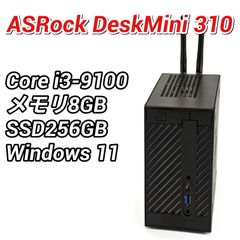 ASRock DeskMini 310 i3-9100/8GB/256GB Win11 中古 - メルカリ