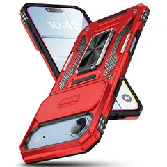 【新品】 GTUJWN 対応 iPhone Air 用の ケース リング付き 全面保護 耐衝撃 スタンド機能 米軍MIL カバー PC+TPUバンパー レンズ保護 車載ホルダー 指紋防止 黄ばみなし 薄型 滑り止め 擦り傷防止 耐久 スマホケース 対応 アイフのサムネイル