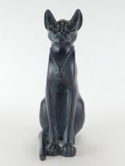 KARE シッティングキャット　オードリー　デコフィギュア　廃盤品　黒猫　置物 KARE シッティングキャット オードリー デコフィギュア 廃盤品 黒猫