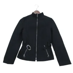 IBLUES イブルース ブルゾン キルティング ベルテッド ジャケット ジップアップ アウター ブラック 40【M】 レディース 【中古】のサムネイル