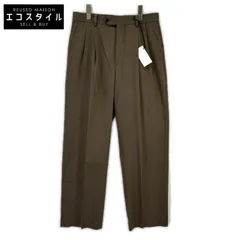 AURALEE　オーラリー　24AW ブラウン A24AP03MG LIGHT WOOL MAX GABARDINE TWO-TUCK SLACKS　3のサムネイル