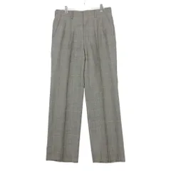 DAKS ダックス パンツ グレンチェック柄 2タック トラウザー ボトムス グレー 79【L】 メンズ 【中古】のサムネイル