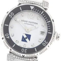 ルイ・ヴィトン LOUIS VUITTON Q113C タンブール ダイビング ダイヤモンド デイト 11P 自動巻き メンズ 内箱付き_967660のサムネイル