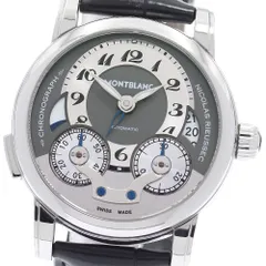 モンブラン MONTBLANC 7138 ニコラ・リューセック ワンプッシュクロノ デイト 自動巻き メンズ 良品 _967185のサムネイル