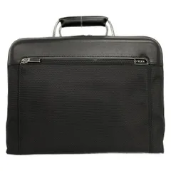 TUMI(トゥミ) ビジネスバッグ ハリファックス・ポートフォリオ・ブリーフケース 255000D2 黒 イニシャル刻印/本体ロックなし レザーのサムネイル
