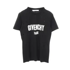 GIVENCHY ジバンシィ ロゴプリント デストロイ加工 半袖Tシャツのサムネイル