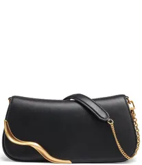ダナキャラン レディース バッグ Donna Karan Malverne Convertible Clutch Crossbody Bag Black Gold ブラックのサムネイル