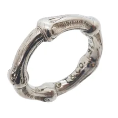 【6jgb0361-k】ティファニー リング バンブー シルバー925 7.5号【中古】レディースのサムネイル