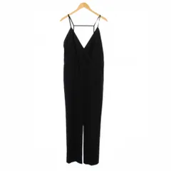 ダブルスタンダードクロージング ダブスタ DOUBLE STANDARD CLOTHING キャミソールオールインワン スラックスパンツ ストレッチ ワンカラー 無地 36 黒 ブラック タグ付き 0301-090-243 /BBのサムネイル