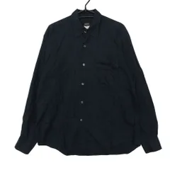 A.P.C. アーペーセー 長袖シャツ フランス製 ヴィンテージシャツ レギュラーカラー 無地 胸ポケット ネイビー 1【S】 レディース 【中古】のサムネイル
