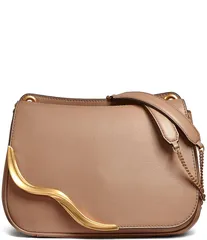 ダナキャラン レディース バッグ ショルダーバッグ Donna Karan Malverne Convertible Crossbody Bag Toasted Almondのサムネイル