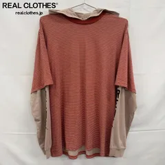 Supreme/シュプリーム【24SS】Layered Hooded L/S Top/レイヤード フード 長袖シャツ/タン/Lのサムネイル