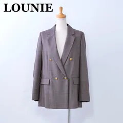LOUNIE ルーニィ Wジャケット ブラウンのサムネイル