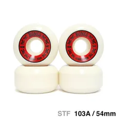 BONES WHEEL ボーンズ ウィール STF 103A V5 SIDECUT 26 54mm　スケートボード スケボーのサムネイル