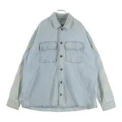 OFF-WHITE (オフホワイト) 20SS Oversized Denim Jacket オーバーサイズ デニムジャケット インディゴ OMYD017R20386018のサムネイル
