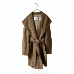 マックスマーラ Max Mara リアルト キャメル100% コート ベルト付 フード 38 Mサイズのサムネイル